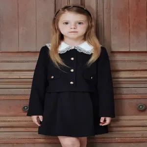 [빈HU] (BA12OP03NV)  네이비 트위드 원피스