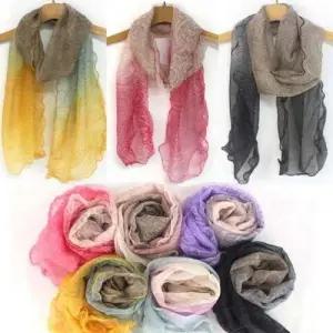 스카프마니아 그라데이션 롱 여성 스카프 가을 겨울 WFK7IR2