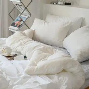 따뜻한이불 리빙밸류 따뜻한 호텔 극세사 겨울 차렵이불 SS 단품