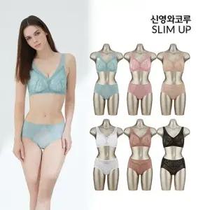 [신영와코루] 슬림업 쿨인견 브라팬티 12종_J42