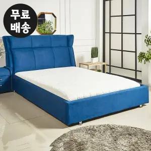 [벤티스가구]네르 패브릭 침대프레임 대형 2인용 고급 다이 침대 부부 대형 사이즈 라지킹(LK)