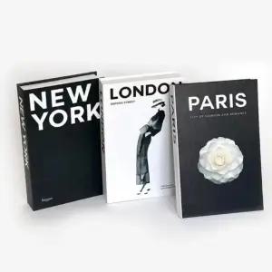 인테리어 카페인테리어소품 소품책 인테리어모형책 뉴욕앤파리 3개세트 촬영용모형책