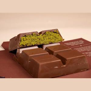 초콜릿 u2013 (200g, 카다이프 두바이) 바 밀크 핸드메이드 나페 70 & 바삭한 피스타치오