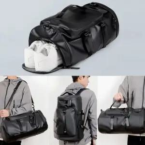 PU 멀티 축구 더블백 헬스가방 요가백 훈련가방 운동가방 가죽가방 보스턴백 여행가방