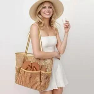 여성 숄더백 경량 메쉬 망사 수영장 가방 비치백 여성토트백 미니백 여성크로스백