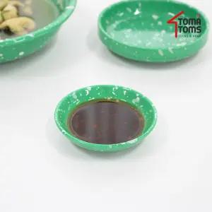 [토마톰스]뉴트로 도자기 분식그릇 소스종지