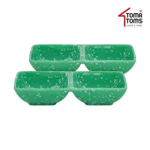 [토마톰스]뉴트로 도자기 분식그릇 나눔 소스종지 x 2개