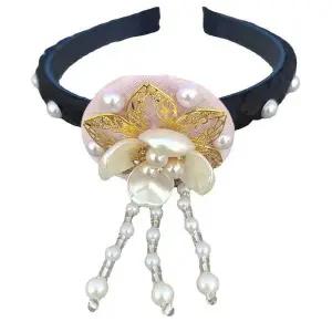 한복 헤어밴드 머리핀 전통 머리띠 헤어 장식