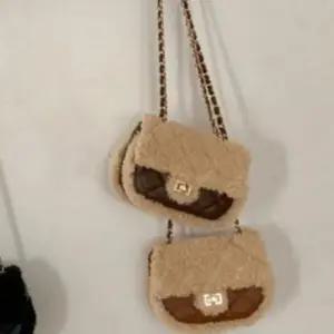 여성 뽀글이 겨울가방 체인 가방 미니 크로스백 양털 귀여운 호보백 퀄팅 겨울