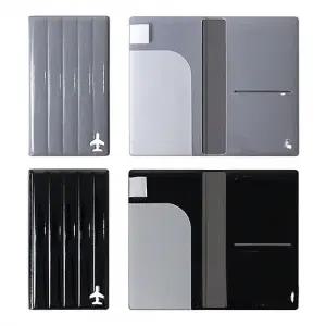 에나멜 RFID차단 여권케이스 안티스키밍 커버