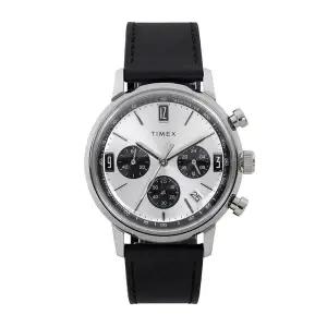 25FW 실버 멀린 크로노그래프 타키미터 40mm 손목 시계 TW2W10300