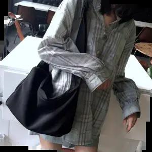 크로스가방 캔버스백 크로스 바디백 데일리 에코백 캐주얼 보조백