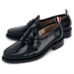 톰브라운 바시티 레더 페니 로퍼 MFL106A L0043 001