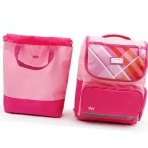 (색상 라이트핑크-XL)초등 학생 보조가방 1학년 백팩 백팩 실내화주머니 유아가방 책가방 가벼운 학교입학