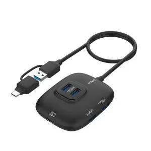 COMS USB+C타입 Gen2 4포트 USB 멀티허브 데이터전송