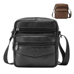 11015 블루마운트 캐주얼 소가죽 남성 미니 크로스백-WFIZLU3