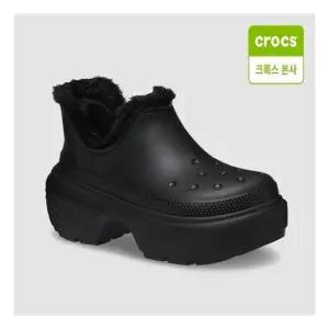 [크록스]본사스톰프 라인드 숄티 부츠 블랙 210673-060 917162