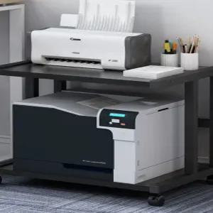 선반 바퀴달린 프린터 이동식 받침대 수납 책상 프레임 상슬림 복사기