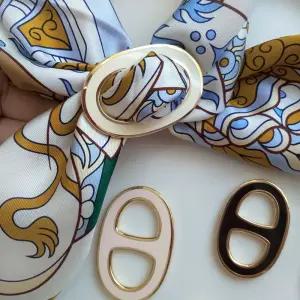 에나멜 샹달 스카프링 스카프 고리 홀 스카프홀더 스카프클립 스카프버클