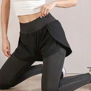 여성 9부 일체형 반바지 레깅스