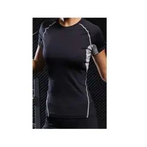 여성용 반팔 티셔츠 운동복 헬스 비치웨어