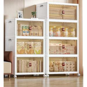 접이식 수납장 리빙박스 엄경환 플러스 폴딩 간이 가방 4단 캐비닛 속옷 폴딩수납장