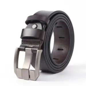 댄디핏핀버클소가죽벨트(다크브라운)캐주얼수동벨트 남성벨트 남자벨트 가죽벨트 소가죽벨트 패션가죽벨트