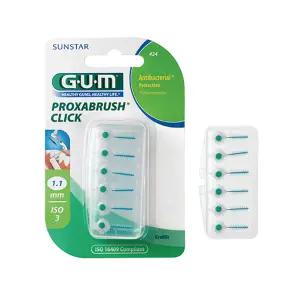 GUM 검 605 치간칫솔 리필 6개입 (424) 12개