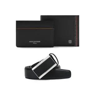 [루이까또즈](대구신세계)남성자동벨트 BS4SD02BL + 남성반지갑 SR1MG08BL SET