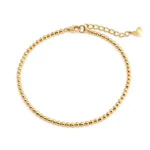 18K 하트참 2.5mm 하프볼체인 팔찌 NPB27360