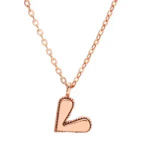 18K 러브 도트하트 함마링 체인 목걸이 NPN29272