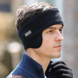 [콩심팥심]남성 귀마개 방한 골프 이어워머 헤어밴드