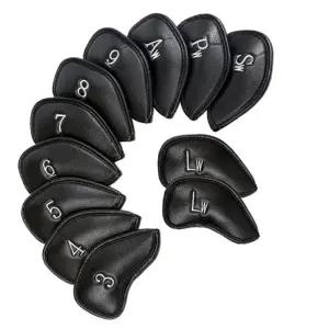 가죽 골프채 골프 클럽 헤드 커버 12종 세트