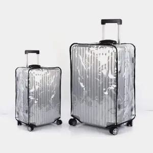 캐리어 커버 투명 방수 덮개 출장 G용 20 22 24 26 28 30 인치