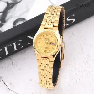 MUST IT_5 SYMK36K1 데이데이트 골드톤 라운드 오토매틱 여자 메탈 시계 d