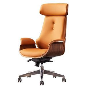 디자인 사장님의자 대표님 임원 책상 컴퓨터 사무실 가죽 등받이 의자 중역의자