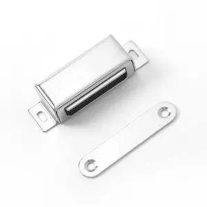 자석 도어 빠찌링 스텐 서랍장 잠금장치 5p 옷장고정 자석빠찌링