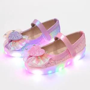 바니비 안나 키즈 아동 입학 선물 국산 생일 여아 Led 구두