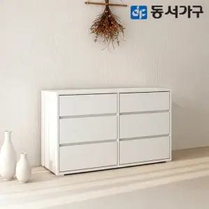 동서가구 카도 1000 3단 모듈 수납장 (화이트) DF645842