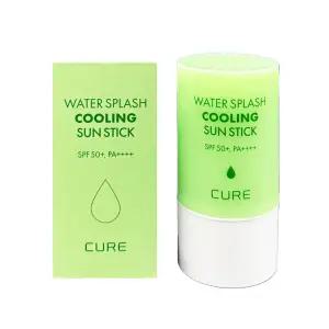 김정문알로에 큐어 워터 스플래쉬 쿨링 선스틱 (SPF50+) 23g, 1개