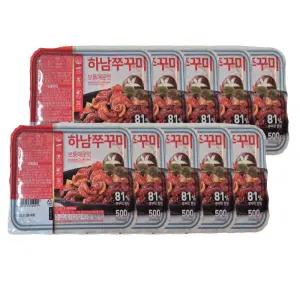 주현푸드 하남쭈꾸미 보통매운맛 500g, 10팩