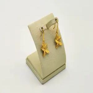 24K 순금 1돈 블링 꽃 귀걸이