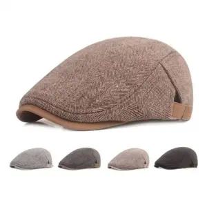 베레모 겨울 남자 외출 모자 어르신 중년 남성 모자 스타일리쉬 따뜻한 [PP03]