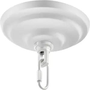 MYOMAJO 6인치 라이트 캐노피 키트중장비 포함 프로젝트용 펜던트 바스켓 플라워 플레이트화이트 또는