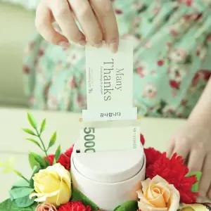 반전플라워용돈케이크대 핑크 어버이날 부모님 선물