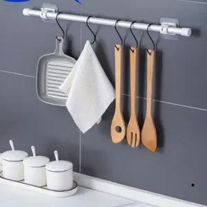 간편설치압축봉홀더 무타공 만능 초강력 접착 봉홀더