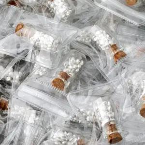 순은 999 은 그래뉼 실버 그래뉼 유리병 + PVC지퍼백 20g