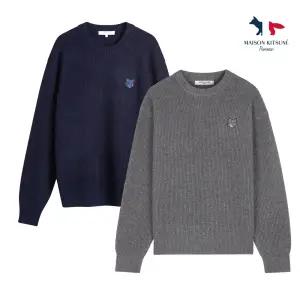 메종키츠네 볼드 폭스헤드 니트