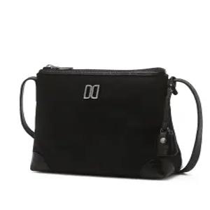 닥스 ACC 벨포드 블랙 크로커 소가죽 배색 나일론 크로스백 DCBA6E051 DCBA6E051BK-B