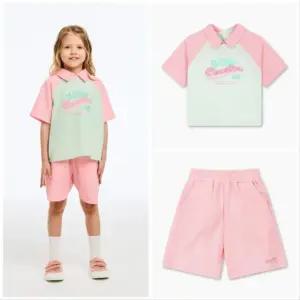 [갤러리아] (26S)래글런 와플 카라 티셔츠,팬츠세트 QATS19631/QATP07631PK